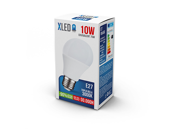 LED SIJALICA E27 10W 3000K TOPLO BELA 810Lm 8606016740767