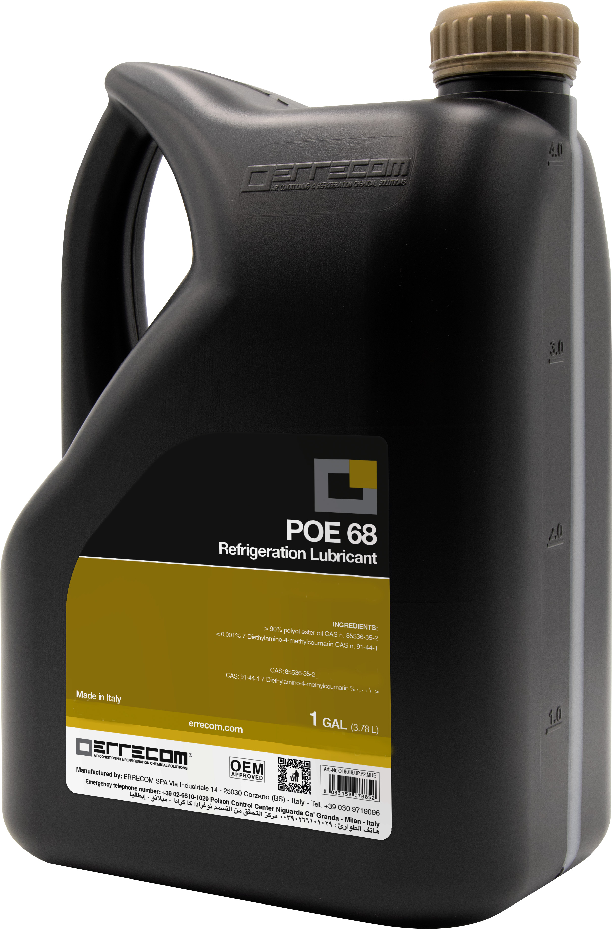 AC ULJE LR-POE 68 - 3,785L OL6016.UP.P2 ERRECOM