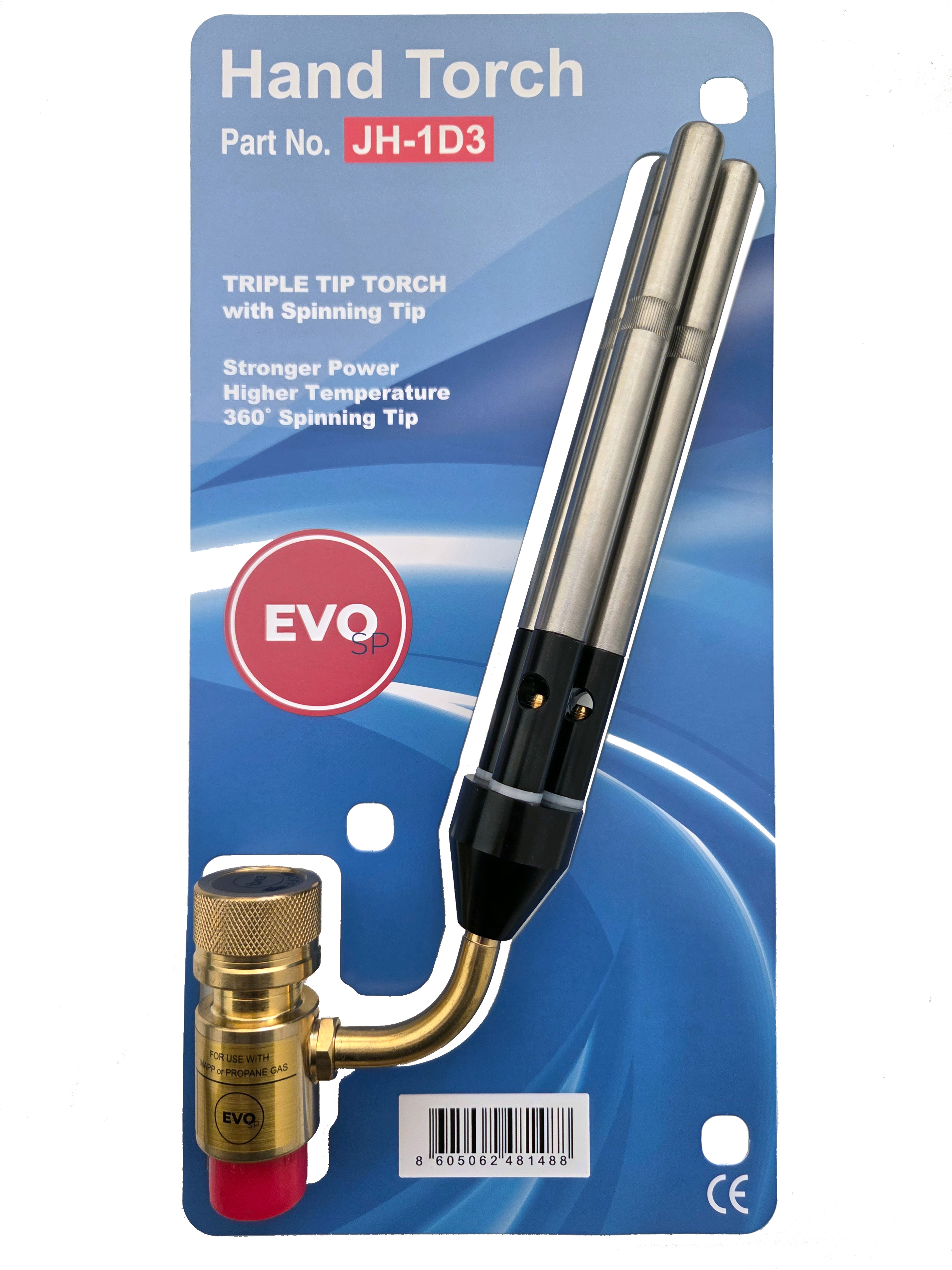 BRENER ZA MAPP GAS SA TRI CEVI JH-1D3 EVO SP BRENER ZA MAPP GAS SA TRI CEVI JH-1D3 EVO SP