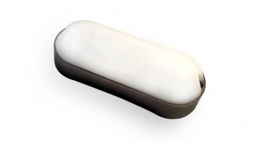 Slika LED BRODSKA SIJALICA BL1-12W 4000K elipsa CRNA