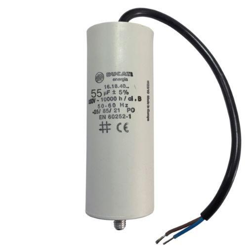Slika KONDENZATOR SA KABLOM 55mf 475V DUCATI