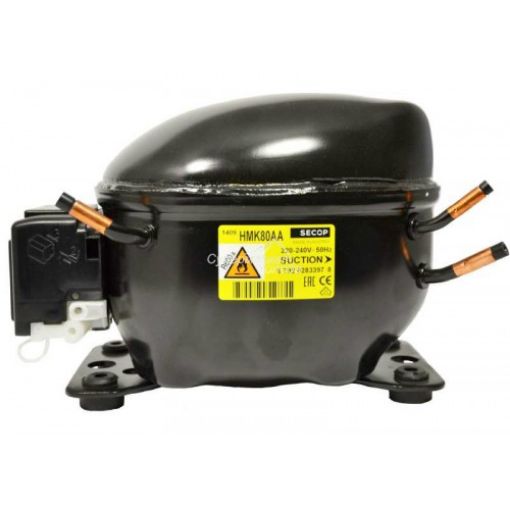 Slika ELLUX SECOP HMK 80AA R600 (136W PRI -23,3 ASHRAE) KOMPRESOR