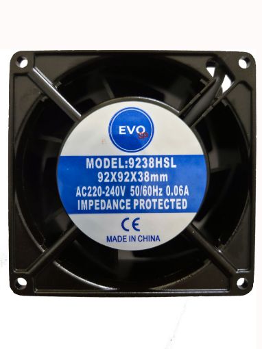 Slika LUFTER 9X9 220V 38mm DEBLJI EVO SP