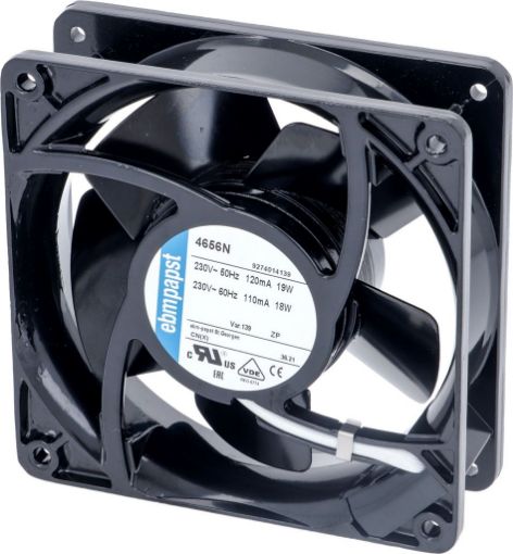 Slika LUFTER 12X12 220v 38mm 19W EBM 4656N (kuglicni lezaj)