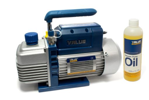 Slika VAKUM PUMPA VALUE VE-215N 42 L/min DVOSTEPENA
