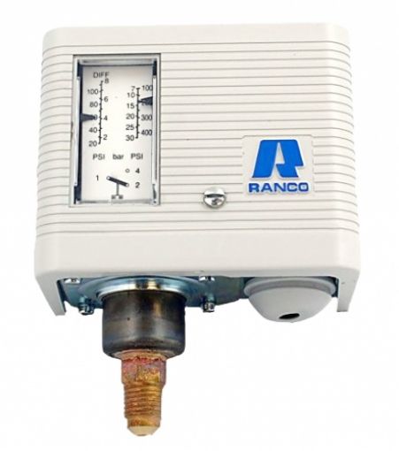 Slika PRESOSTAT KP-1 NISKI PRITISAK 016H6703106 RANCO