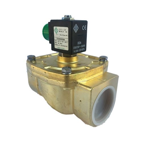 Slika ELEKTROMAGNETNI VENTIL 21 HF8KOB400 G6/4" ZA VODU 0-16 BAR -10C/+90C Fi 40mm 230V ODE