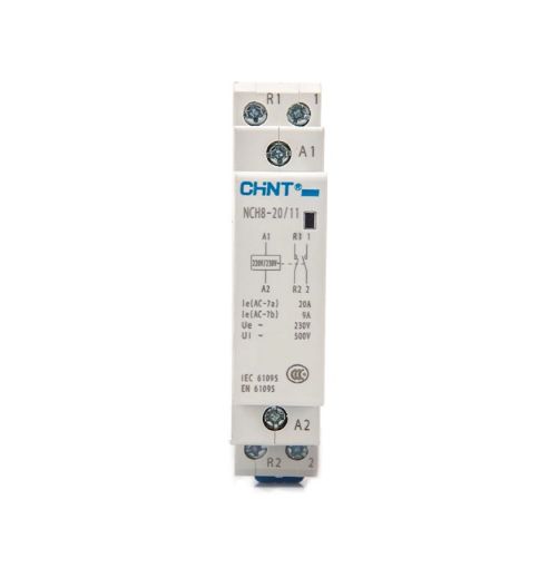 Slika MODULARNI KONTAKTOR 2P 20A (4kW) 1N/O+1N/C, NCH8-20 CHINT ALT. 16909