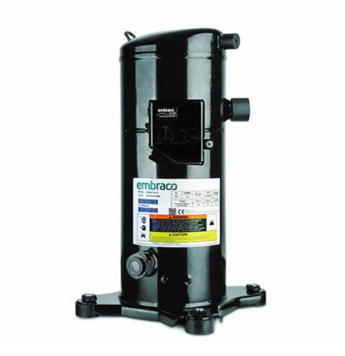 Slika KOMPRESOR EMBRACO SCROLL R404 SE6036GS-0  380V-BEZ VENTILA (1 1/4+3/4)-8809W -10/+45